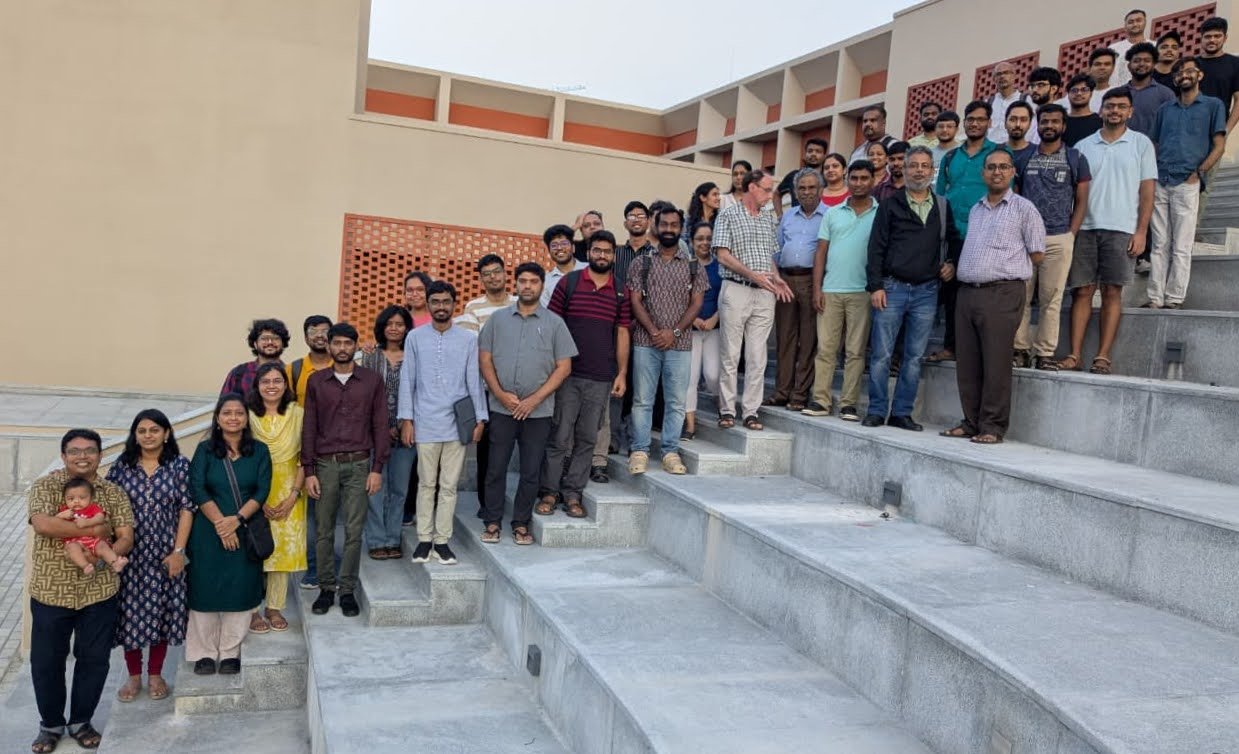 Workshop participants standing together at CMI